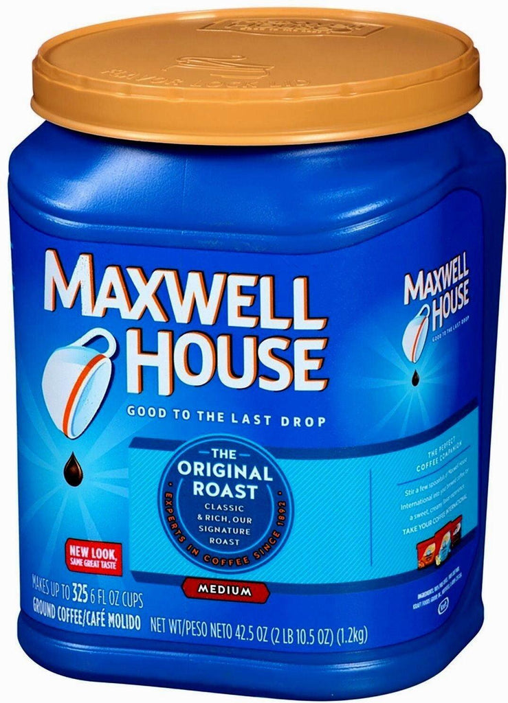 Maxwell House Ground Coffee Original Roast Blend 48 Oz Arabica (42.5 Oz.)