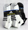 New adidas Men'S Performance Aeroready Low Cut No Show Socks 6Pk Size 6-12