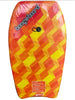 Boogie Bodyboard Oranges Cube Size 33In Pro Shape W/Wrist Basic Leash Body Board