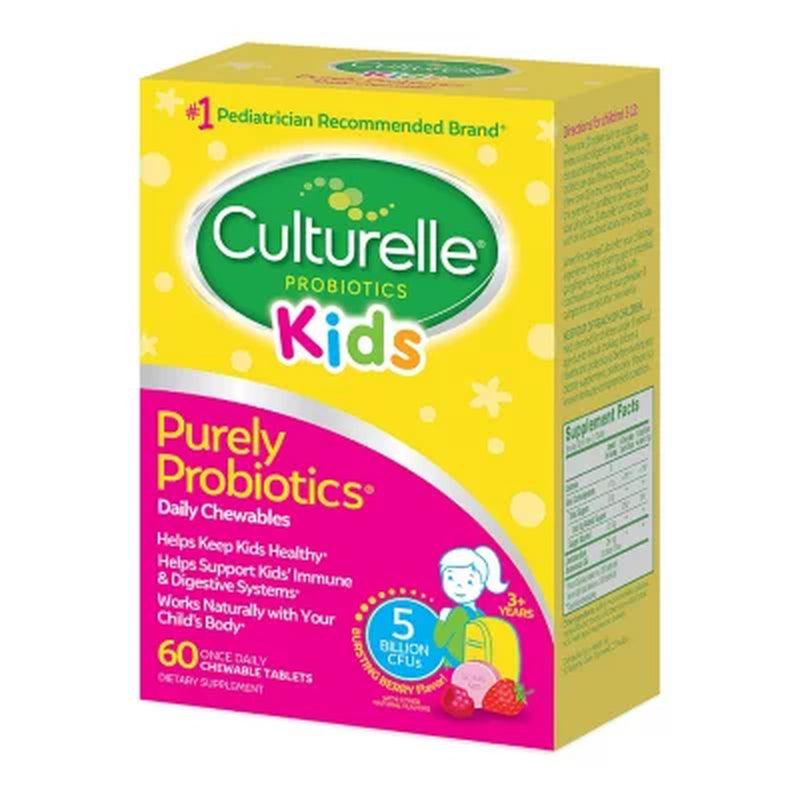 Culturelle Kids Purely Probiotic Daily Chewables (60 Ct.)