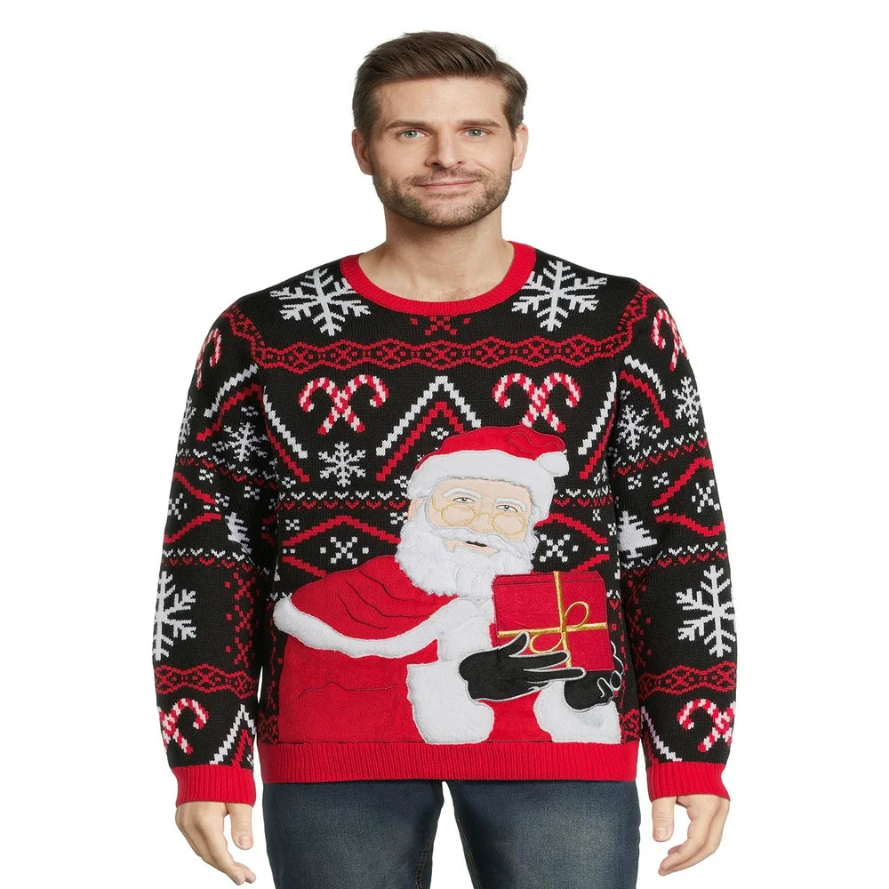 Jolly Sweaters Men'S and Big Men'S Ugly Christmas Sweater, Sizes S-3XL