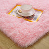 Noahas Soft Fluffy Area Rug for Living Room Bedroom Shaggy Accent Carpets for Kids Girls Rooms Pink, 5 X 8 Feet