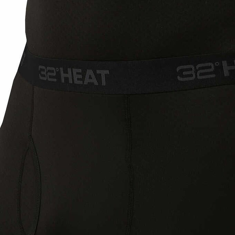 Heat Men'S Fleece Lined Base Layer Pant - 32 Degrees - 2-Pack, Stretch Comfort