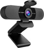 EMEET C960 Webcam with Tripod, 1080P Webcam with Microphone, Adjustable Height Mini Tripod, C960 Web Camera with Privacy Cover, Plug & Play Webcam with Stand for Zoom/Skype/Youtube/Facetime