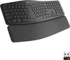 Ergo K860 Wireless Ergonomic Keyboard with Wrist Rest and MX Vertical Wireless Mouse