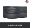 Ergo K860 Wireless Ergonomic Keyboard with Wrist Rest and MX Vertical Wireless Mouse