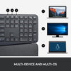 Ergo K860 Wireless Ergonomic Keyboard with Wrist Rest and MX Vertical Wireless Mouse