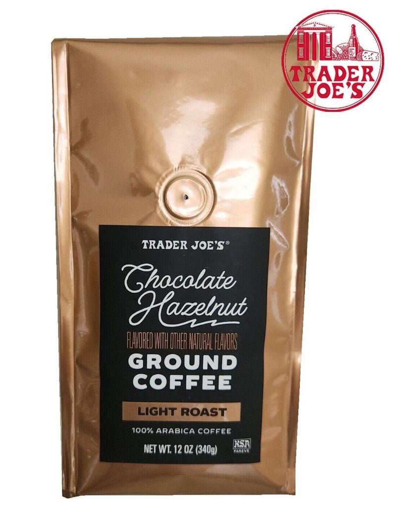 Trader Joe'S Chocolate Hazelnut Ground Coffee NET WT 12 Oz