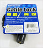 New 36" Anti-Theft Security Steel Cable Lock Chain with 2 Keys Free Shipping