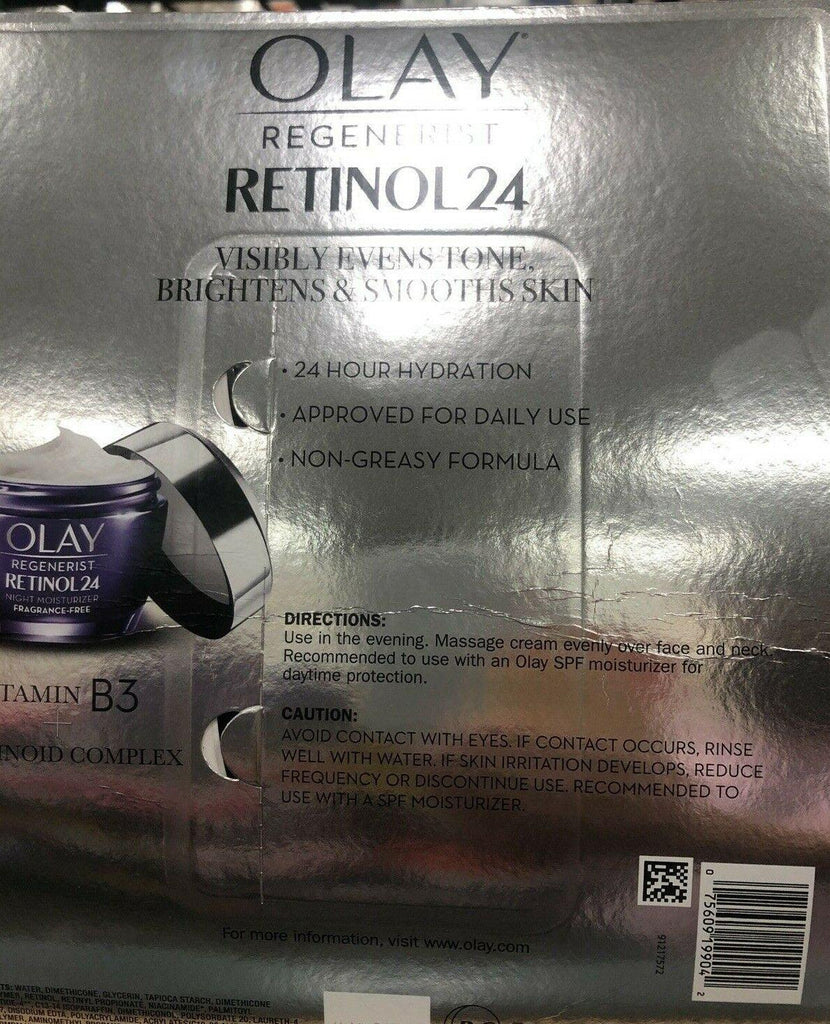 Olay Regenerist Retinol 24 Night Facial Moisturizer (2 Pack)