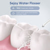 Sejoy Cordless Water Flosser, Portable Oral Irrigator Rechargeable Teeth Cleaner, White