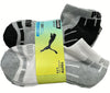 Puma 10 Pair Low Cut Moisture Wicking Arch Support Socks for Girls Kids/Youth