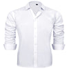 Alimens & Gentle Long Sleeve Cotton Spandex Dress Shirt Casual Button down Shirts for Men