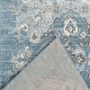 Luxe Weavers Victoria 4620 Distressed Floral Area Rug Carpet, Blue / Size 8X10