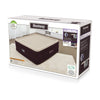 Bestway Maroon 20" Queen Air Mattress with Built-In Pump