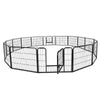 Zenstyle Foldable Detachable Multiple Shape Pet Playpen 16 Panel Dog Kennel Exercise