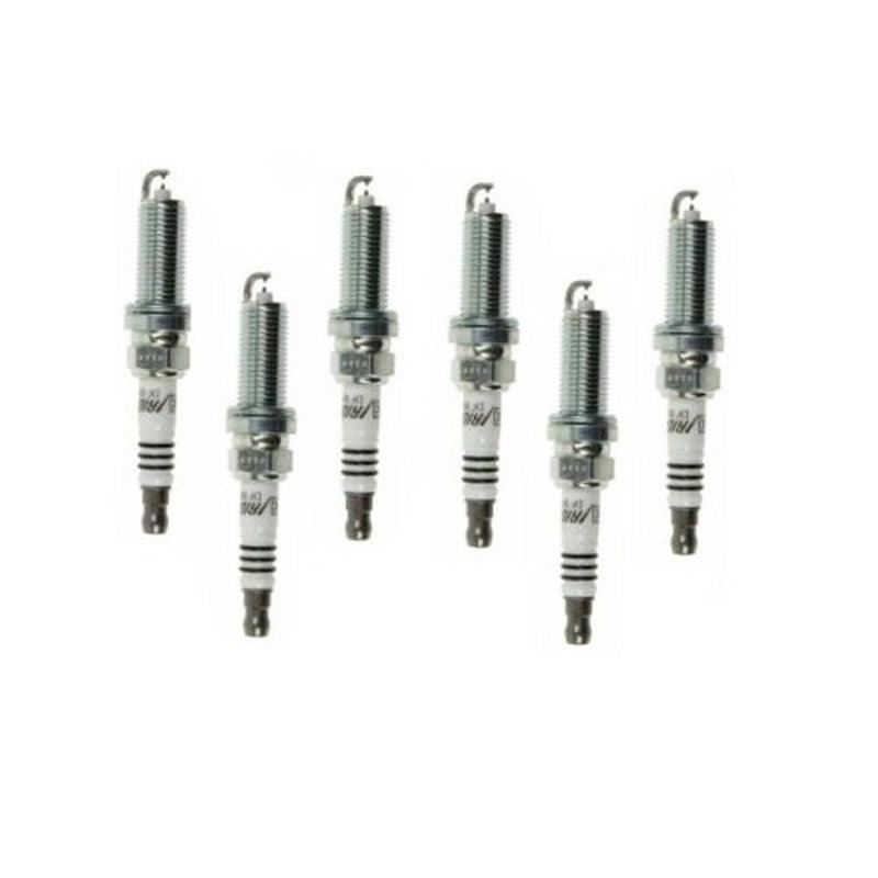 Set of 6 Iridium Resistor Spark Plugs NGK DF8H11B for Infiniti G37 Nissan 370Z