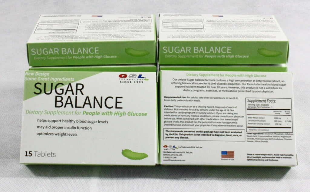 10 Boxes 150 Tabs GSL Sugar Balance Bitter Melon Extract 1000Mg Exp:12/2025