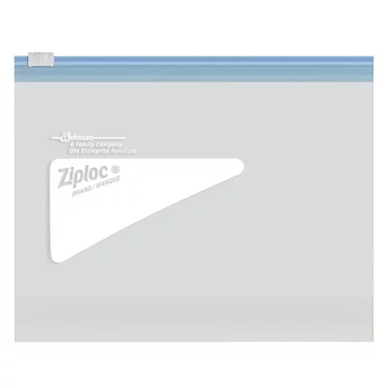 Ziploc Easy-Open Tabs Freezer Quart Bags with New Stay Open Design