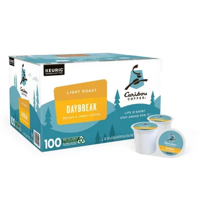 Caribou Coffee Daybreak Morning Blend Keurig K-Cups (100 Ct.)