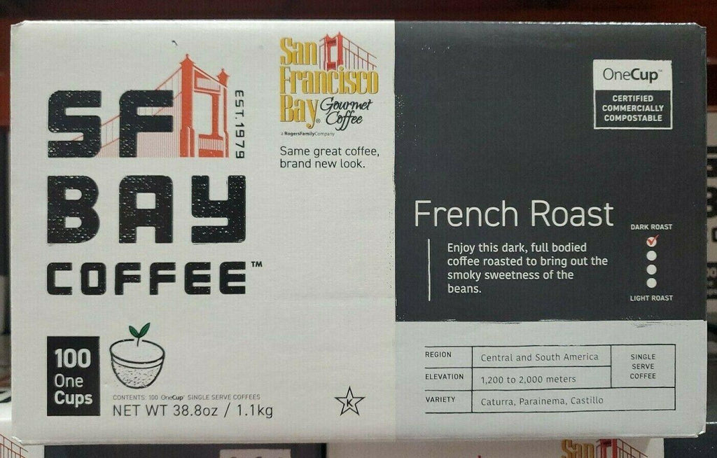 SF BAY COFFEE French Roast 100 Cups