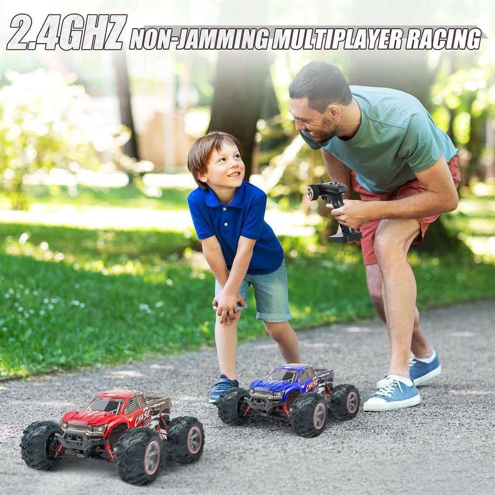 Hot Bee Remote Control Car High Speed RC Cars, 1:10 Scale 46KM/H 4WD off Road Monster Trucks,Gift for Boys Adults