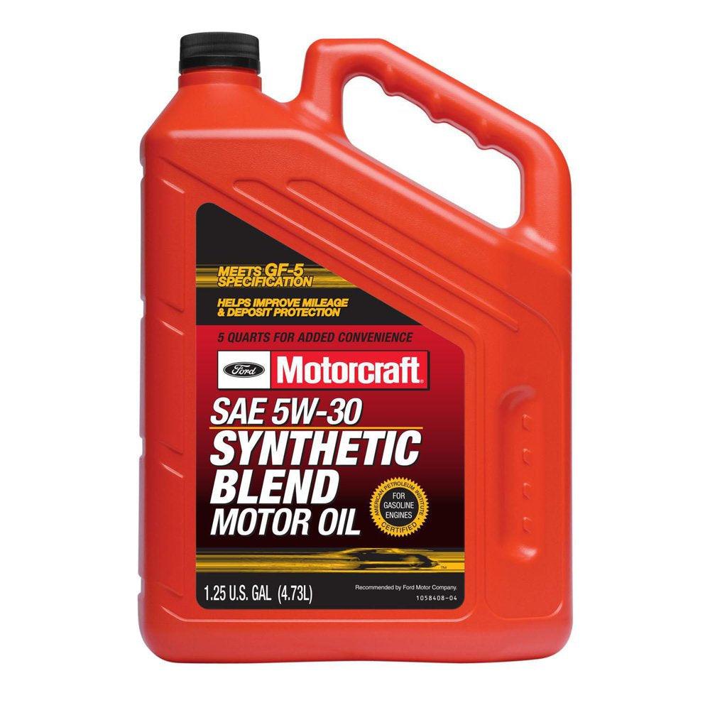 Motorcraft Synthetic Blend Motor Oil 5W30