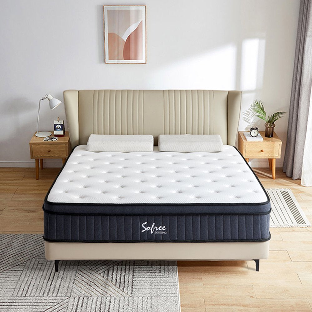 Sofree Bedding Full Mattress, 10 Inch Memory Foam Mattress in a Box, Individual Pocket Spring Mattress with Motion Isolation and Pressure Relief, Medium Firm, Certipur-Us