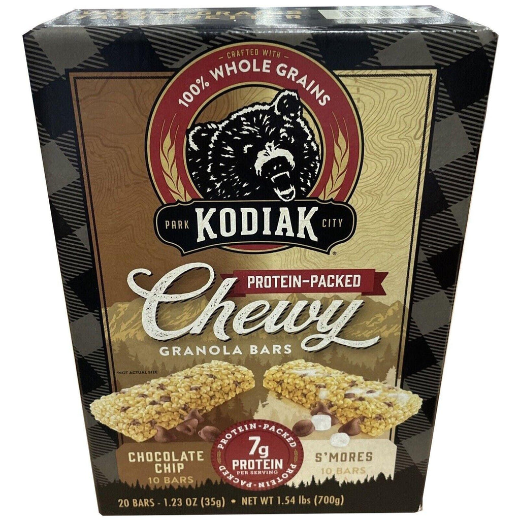 Kodiak Chevy Granola Bars Protein Packed