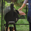 Sophia & William Portable BBQ Charcoal Grill with Offset Smoker, Black