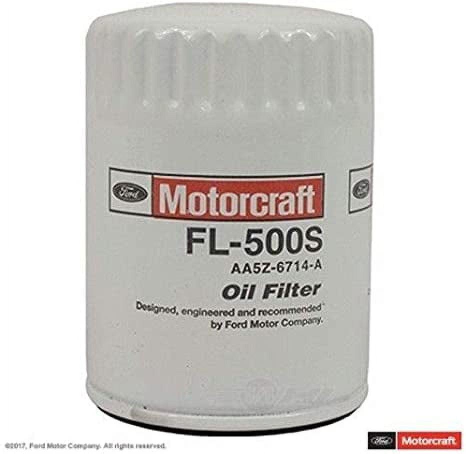 Motorcraft FL-500S Spin-On Oil Filter, Single Filter