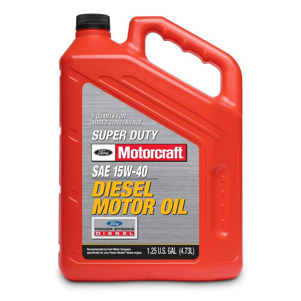 Motorcraft Motor Oil, 15W40, 5 Qt