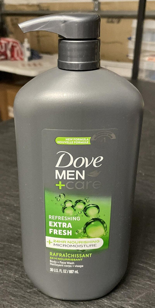 🔥 Dove Men Care Body + Face Wash Extra Fresh 30 Oz 🔥