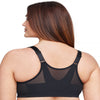 Glamorise Full Figure plus Size Magiclift Front-Closure Posture Back Bra Wirefree #1265