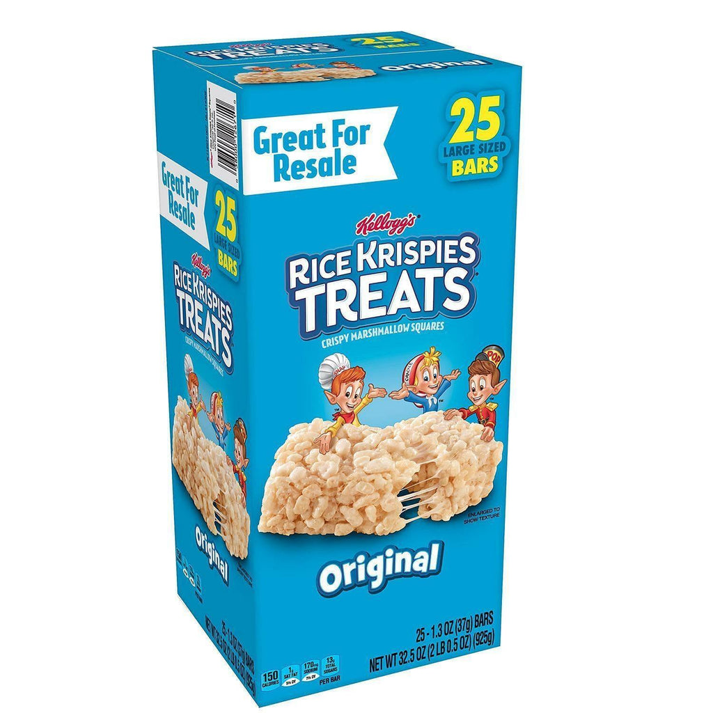 Kellogg'S Rice Krispies Treats, 1.3 Oz., (25 Ct.)...$8