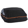 Car Roof Bag 100% Waterproof Rooftop Cargo Carrier, 21 Cu Car Luggage Storage Bag, Car Top Carrier Bag Black, Orange