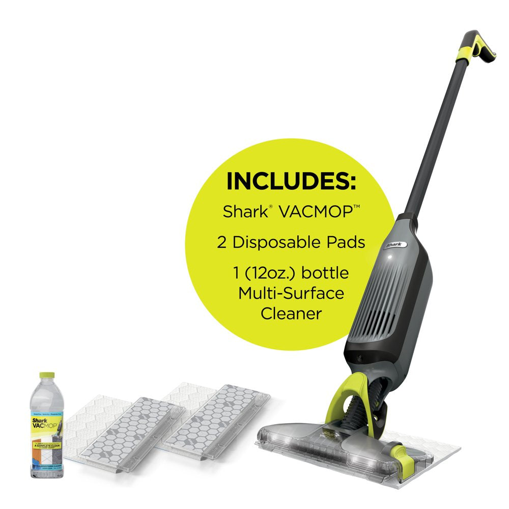 Shark VACMOP Cordless Hard Floor Vacuum Mop with Disposable VACMOP Pad, VM250