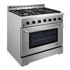 NXR 36 In. Professional Style 5.5 Cu. Ft. Freestanding Gas Range