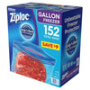 Ziploc Gallon Freezer Bags with New Stay Open Design (152 Ct.)