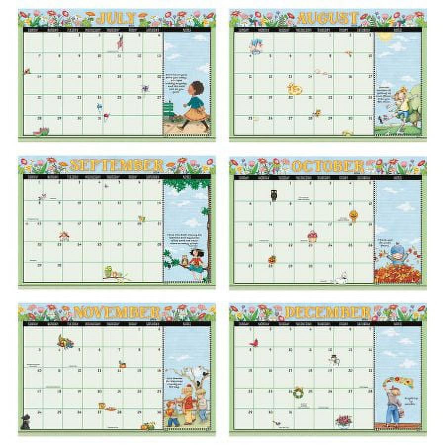 2024-2025 Mary Engelbreit® Desk Calendar Pad, 11-Inch X 16-1/4-Inch Size, Large 24-Month Bookstore-Quality Calendars for Kitchen & Office, by Current