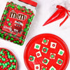 M&M'S Holiday Milk Chocolate Christmas Candy, Resealable Jar (62 Oz.)