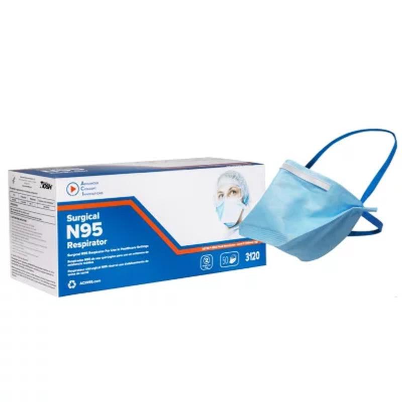 ACI Surgical N95 Respirator Mask, Model 3120 (50 Ct.)