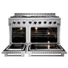 NXR 48 In. LED Professional Style 7.2 Cu. Ft. Freestanding Gas Range