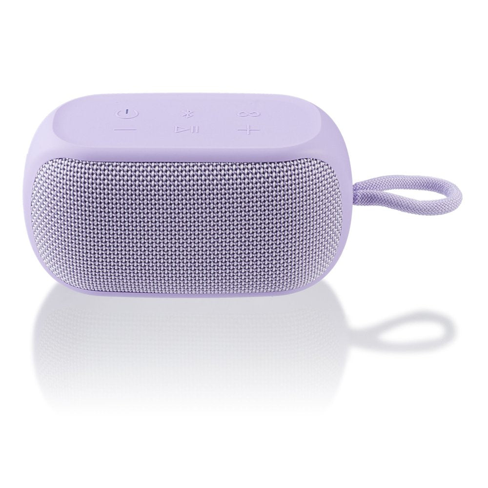 Onn. Small Rugged Speaker with Bluetooth Wireless Technology, Purple