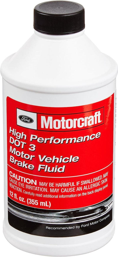 Genuine  Fluid PM-1-C High Performance DOT-3 Motor Vehicle Brake Fluid - 12 Oz.