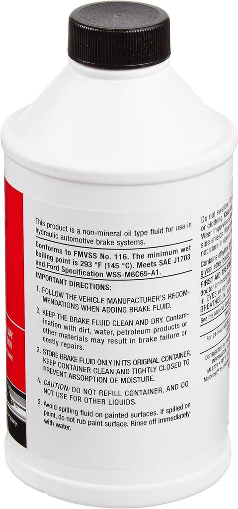 Genuine  Fluid PM-1-C High Performance DOT-3 Motor Vehicle Brake Fluid - 12 Oz.