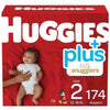 Huggies Little Snugglers Baby Diapers, Size 2: 12-18Lbs, 174Ct CWS