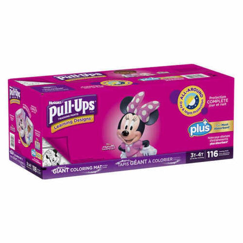 Huggies Pull Ups Training Pants for Girls Size 2T-3T: 18-34Lbs, 124Ct CWS