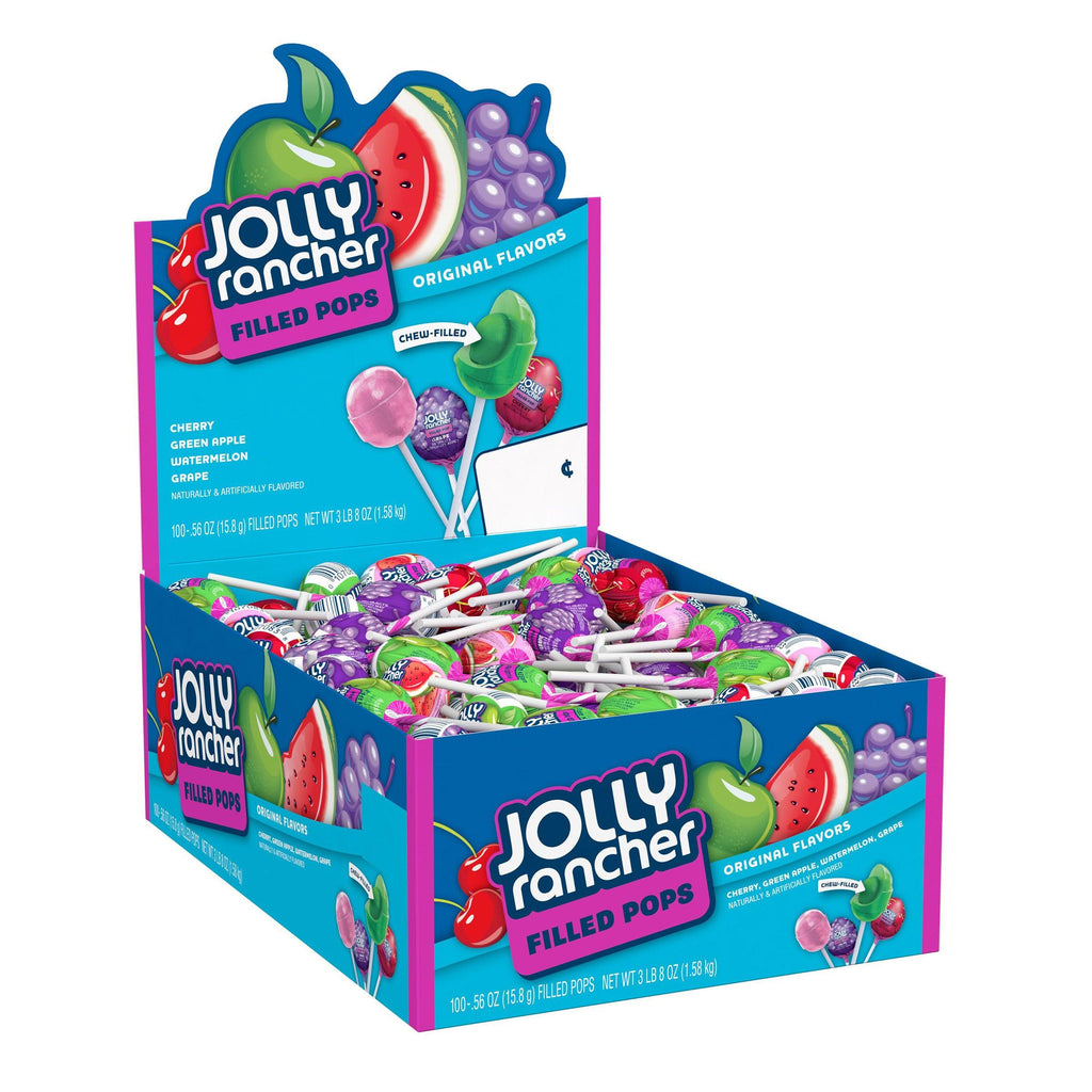 Fruit Chew Lollipops, 0.56 Oz, Variety, 100-Count