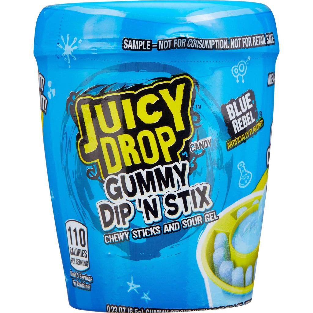 Candy Gummy Dip'N Stix, Variety Pack, 3.5 Oz, 8-Count